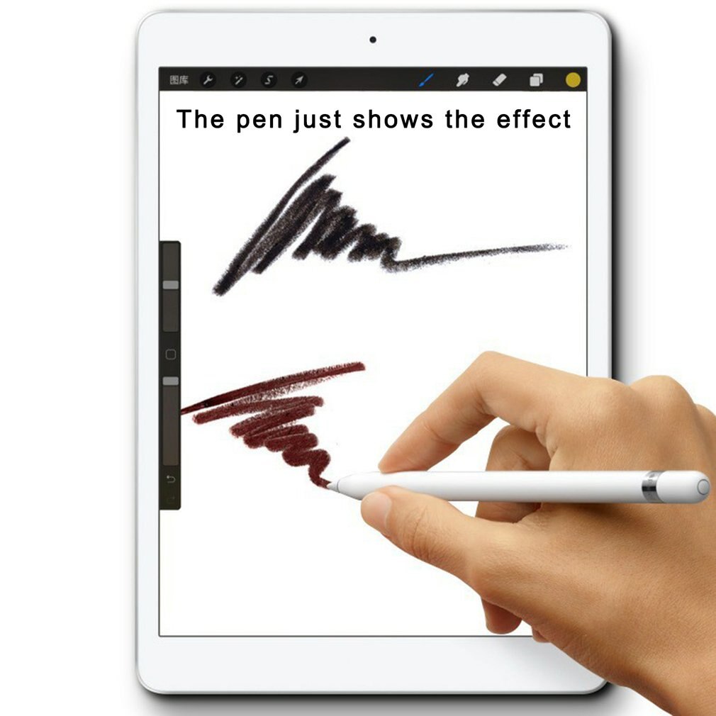 4Pcs Suitable for Apple Pencil Generation/Second Generation iPad Stylus Replacement Pen Tip Stylus Press Pen