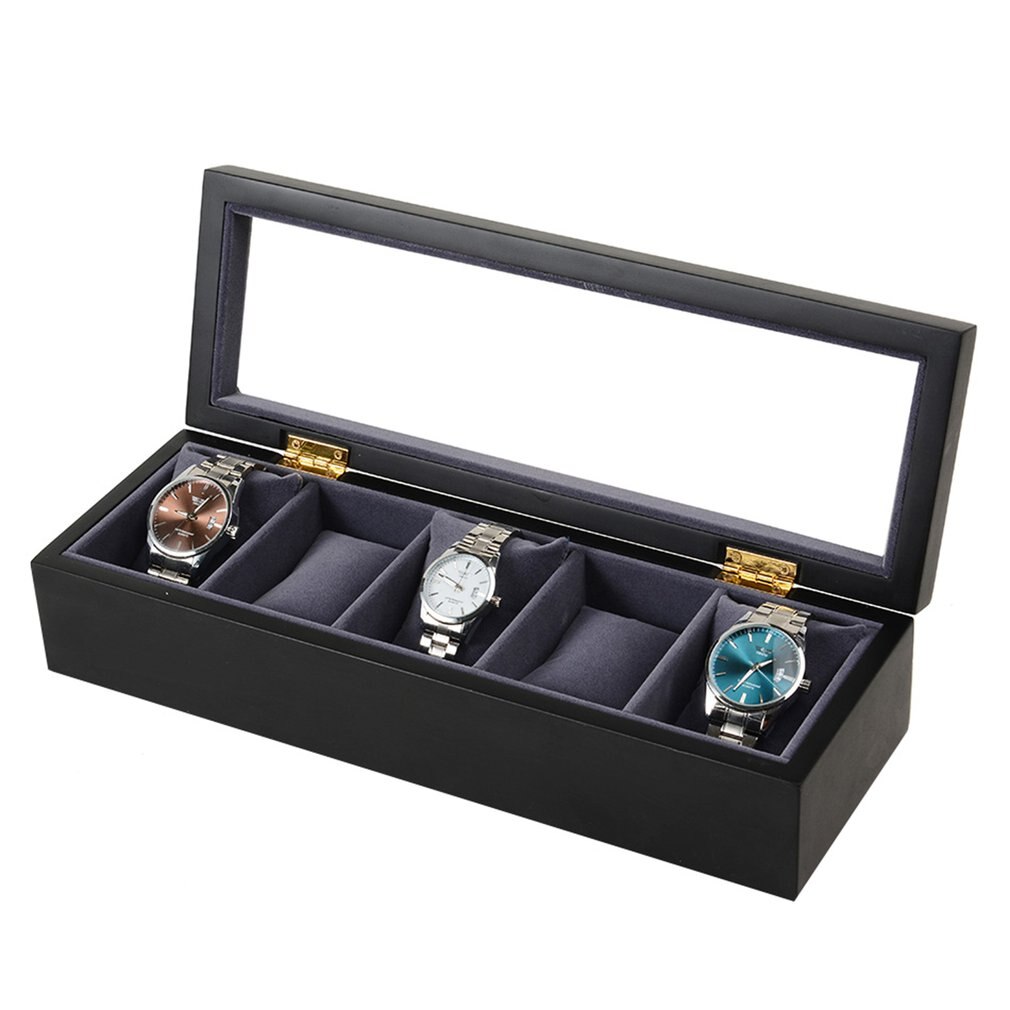 W63 Jewelry Watch Box Case For YAZOLE Wrist Watch Box Case Display Storage Organizer