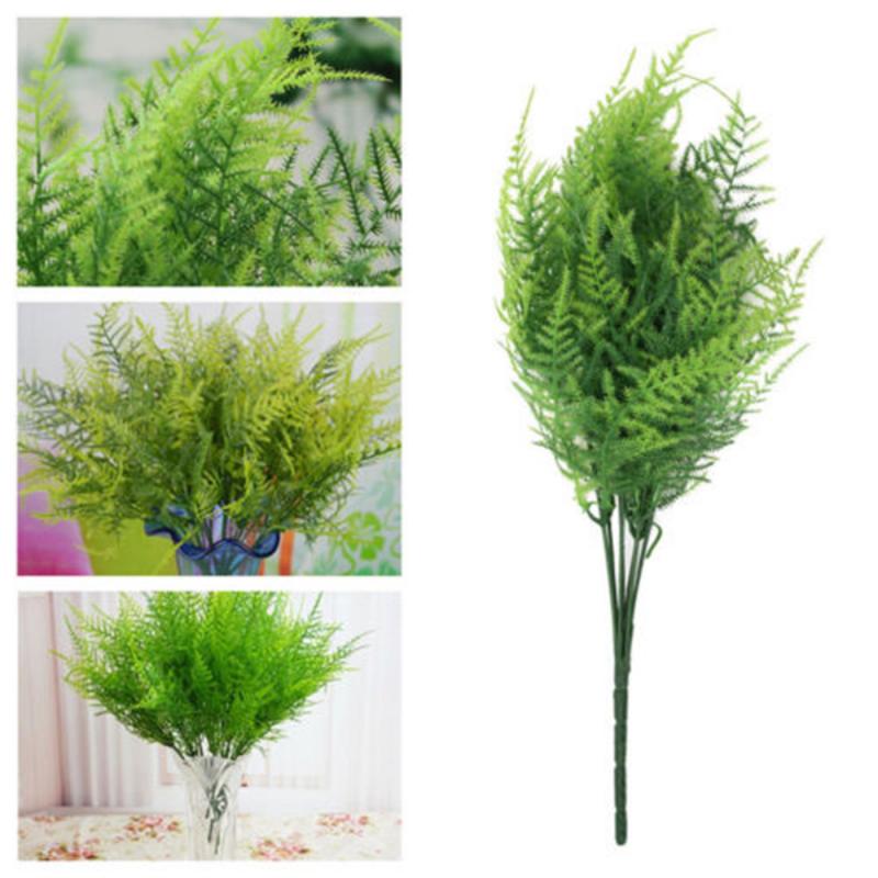 Kunstplanten Asperges Plastic Indoor Groene Plant Decoratie Slaapkamer Hotel Bloemen Decoratie 35 Blad Struiken Decoratie: Default Title