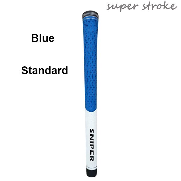 In  ss 13 stuks/partij standaard en middelgrote rubberen golfijzergrepen golfclubgrepen: Blauwe standaard