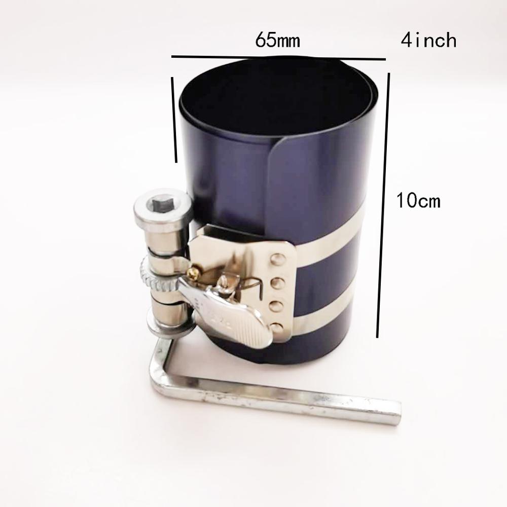 Metal 3" /4"/6" 15mm Piston Ring Compressor Ratchet Style & Wrench Engine Repair Too: 4inch