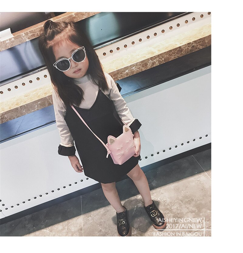 Cute Mini Bag Children Elephant Handbag For Women Cartoon PU Waterproof Should Bag Kids Girls Messenger Bags