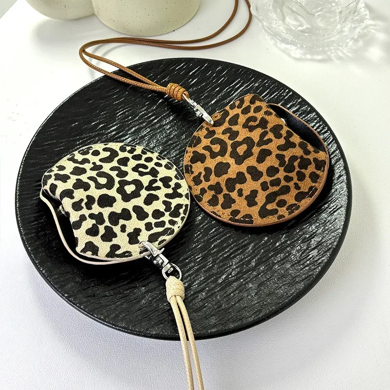 Bilandi joyería de temperamento moderno bolso con estampado de leopardo colgante collar para mujer accesorios