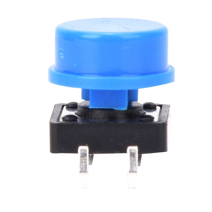 60 Pairs 4 Pin Blue Tactile Push Button Switch Micro Switch for Electronics