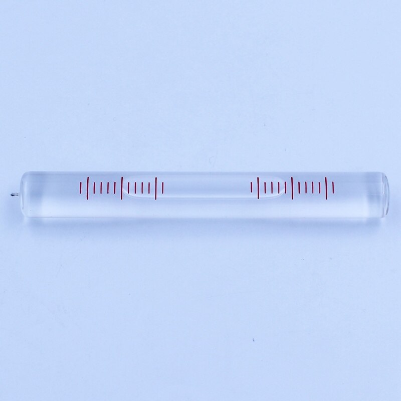 HACCURY – nclinomètre en verre, haute précision, niveau à bulle tubulaire, cylindre, taille du flacon 14x114mm, précision 4 "/2mm