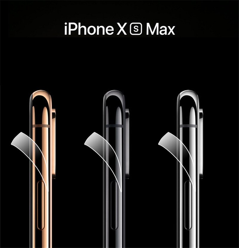 Transparante Mobiele Telefoon Kant Film Voor iphone 11Pro 8 8plus Xs XSMAX XR Velg Beschermfolie Ultra-dunne TPU Hydrogel Film