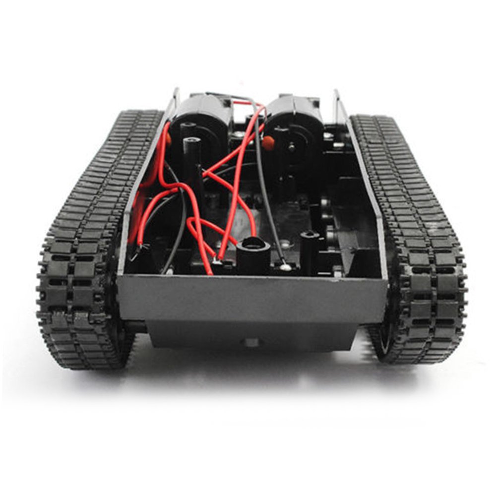 Robot Tank Chassis Handmade DIY Kit Light Shock Absorbed 130 Motors Light Damping balance Tank Robot Chassis For Arduino SCM