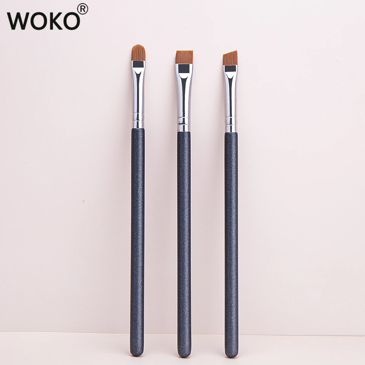 212 cepillo plano para cejas, pinceles de maquillaje para cejas ultrafinos, delineador plano, delineador de ojos fino, herramienta de cepillo de belleza para contorno de cejas