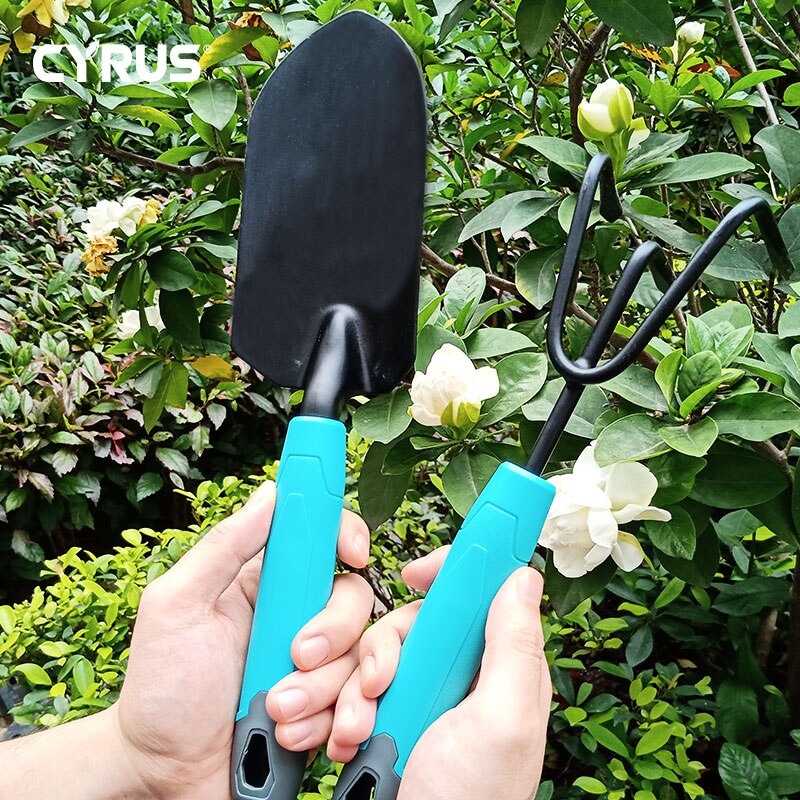 Cultivating Planting Tools Plastic Handle Trowel Cultivator Shovels Spades Garden Sets Transplanter