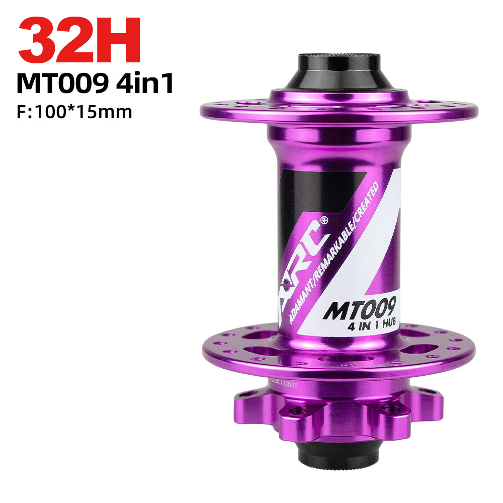 MT009 BOOST 4 IN 1 Front bike hubs MTB mountain bike hubs 28H 32H 36H 15x110 9 15x100 mm disc brake bicycle hub 28 32 36 holes