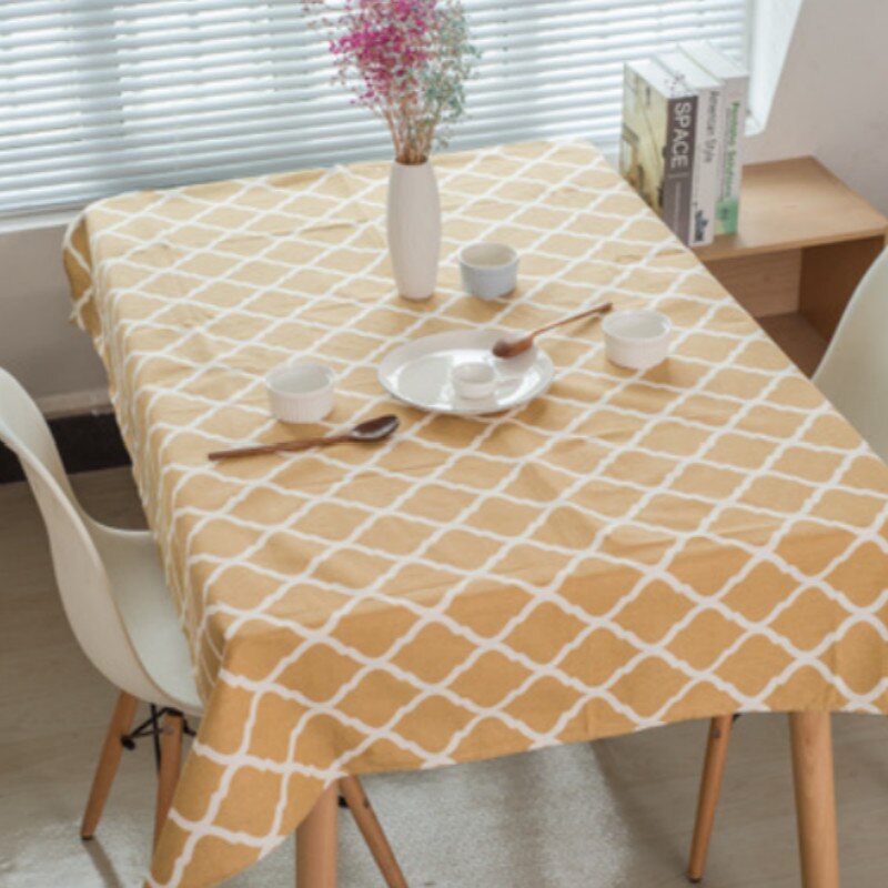 Cotton and Linen Blend Fabric by meter Printed sewing upholstery crafts cotton fabric for tablecloth home decoration