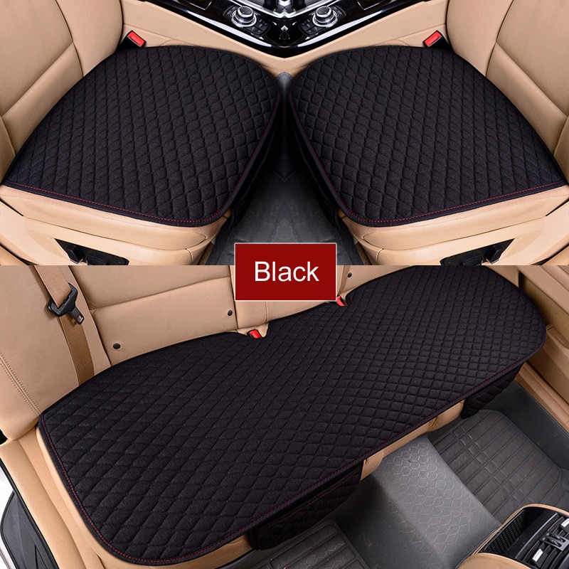 Nuovo coprisedile in lino per auto protezione in lino sedile anteriore o posteriore cuscino per cuscino per camion Suv o Van
