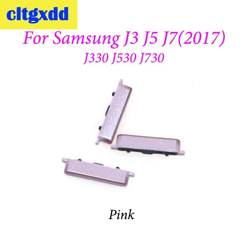Cltgxdd nouvelles touches latérales remplacement des boutons d'alimentation et de Volume pour Samsung Galaxy J3 J330 J5 J530 J7 J730 )