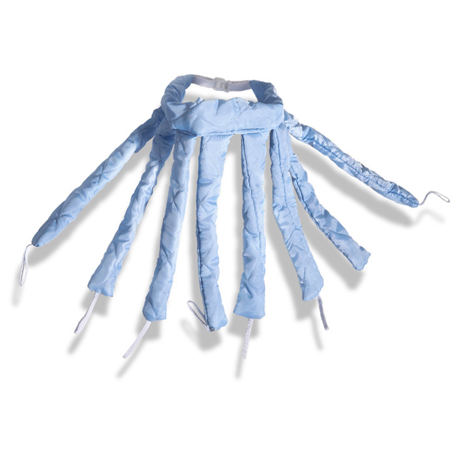 Hair Curlers Soft Sleep Pillow Hair Rollers Set Best Flexible Foam And Sponge Magic Hair Care Diy Hair Styling Tool: Blue
