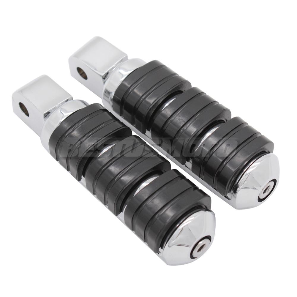 Reposapiés delanteros y traseros para motocicleta, para Honda Shadow 750 VT750 Aero Ace Spirit Phantom RS, estribos: E Rear