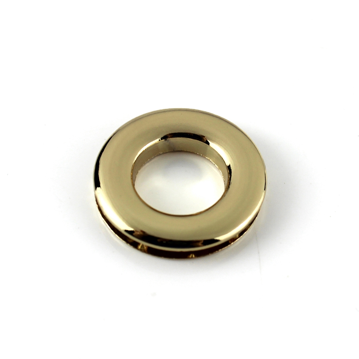 2pcs Metal screw back Eyelets with washer grommets Leather Craft accessory for bag garment shoe clothes jeans decoration: ID 25.5mm / Lightgold