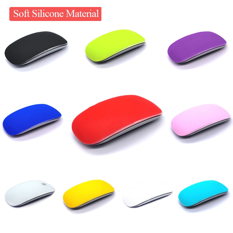 Color Silicone Mouse Skin For magic mouse2 Mouse Protector film cover Anti-scratch film Scrub feel For apple Magic Mouse