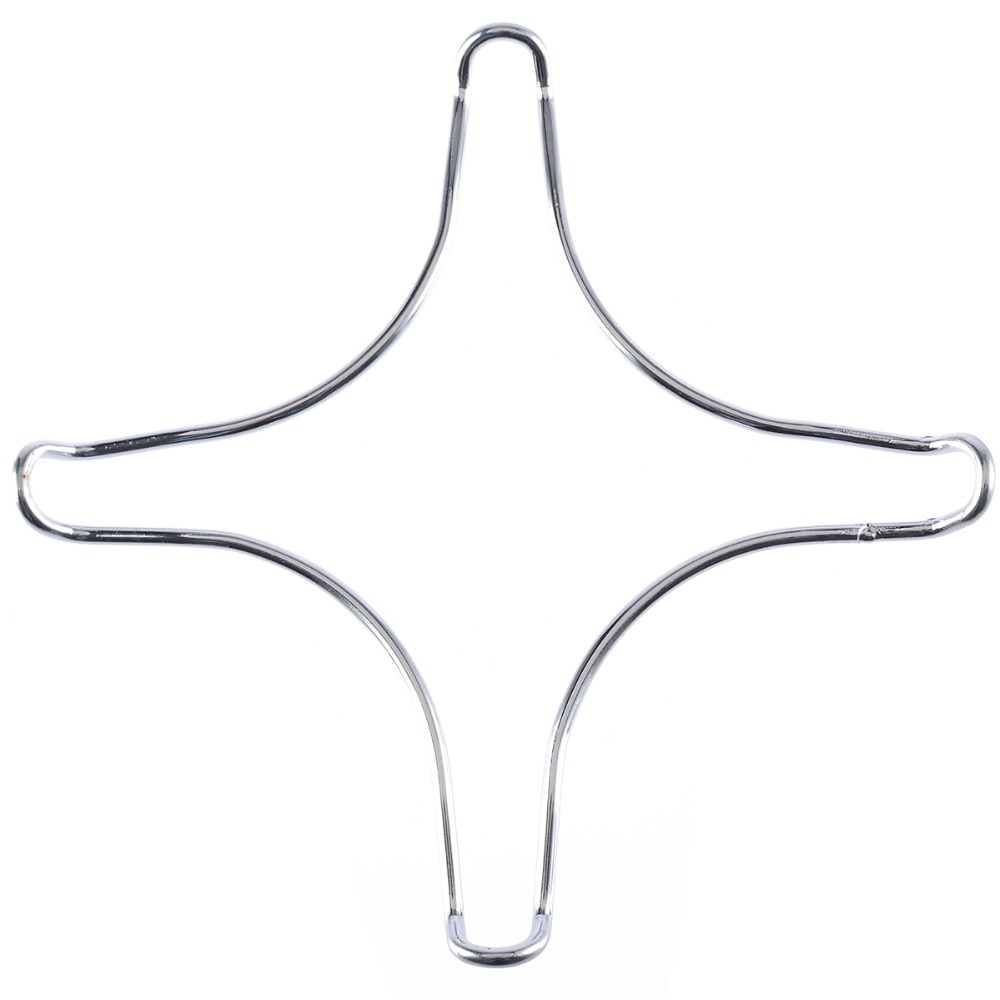Universal Chrome Plated Metal Stove Top Coffee Maker Pot Trivet Stand Gas Cooker Hob Pan Support Rack For Kitchen Cooking