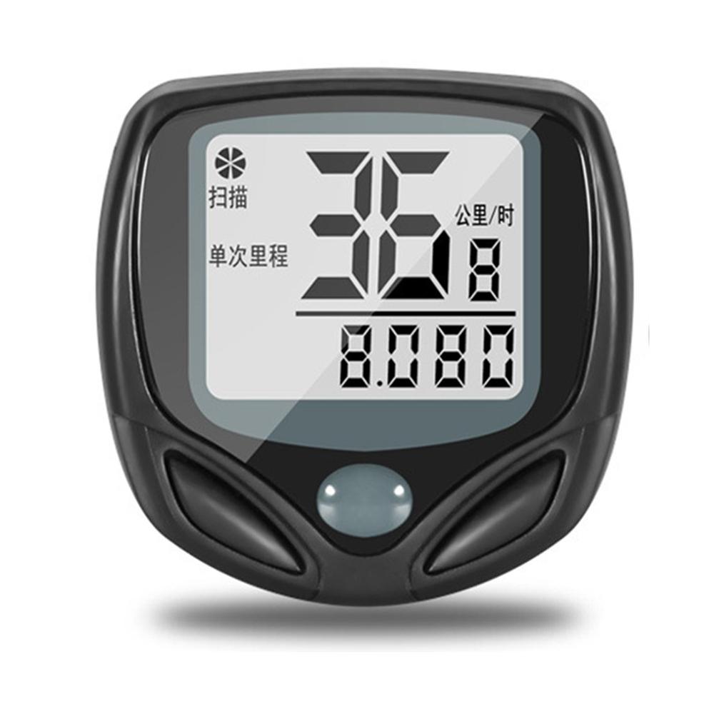 Wireless Cycling Cycle Bicycle Bike Computer With Heart Rate Monitor Speedometer Odometer and Calorie Counter