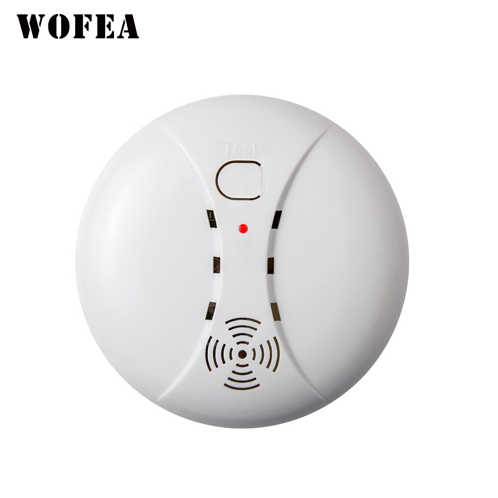Wireless 433MHZ Smoke Detetor Alarm Sensor For Home Alarm System Fire Alarm Home Security System Smoke Fire Protect