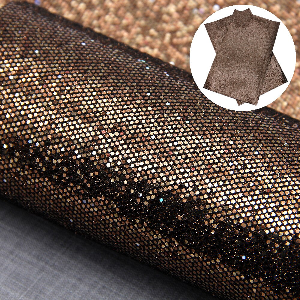 20*34cm tykke glitter støt tekstur kunstskinn stoffark til å lage håndlagde øredobber sløyfer ,1 yc 9915: 1099770008