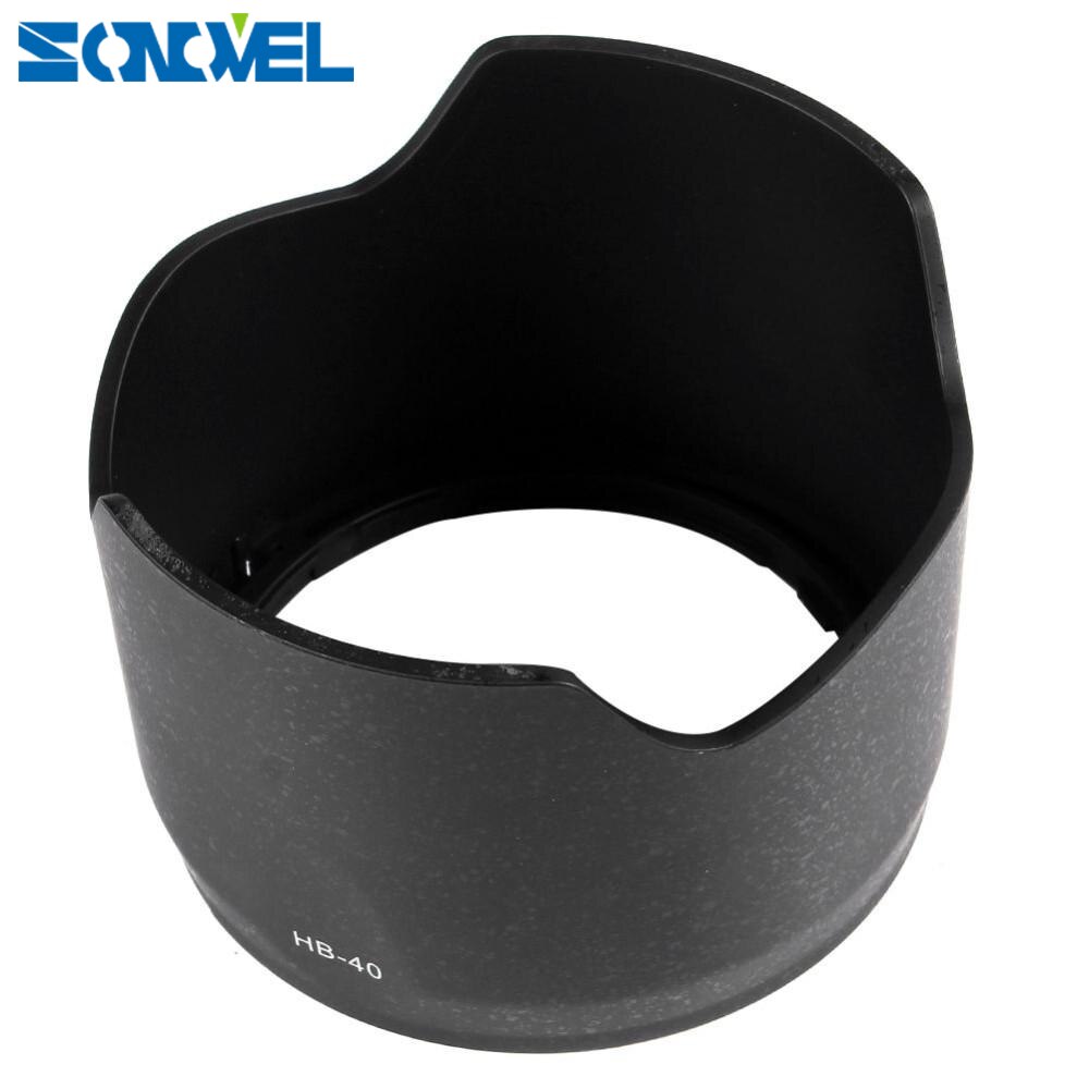 Black Bayonet Mount Lens Hood HB-40 Flower HB40 for NIKON AF-S NIKKOR 24-70mm f/2.8G ED Lens (77mm)