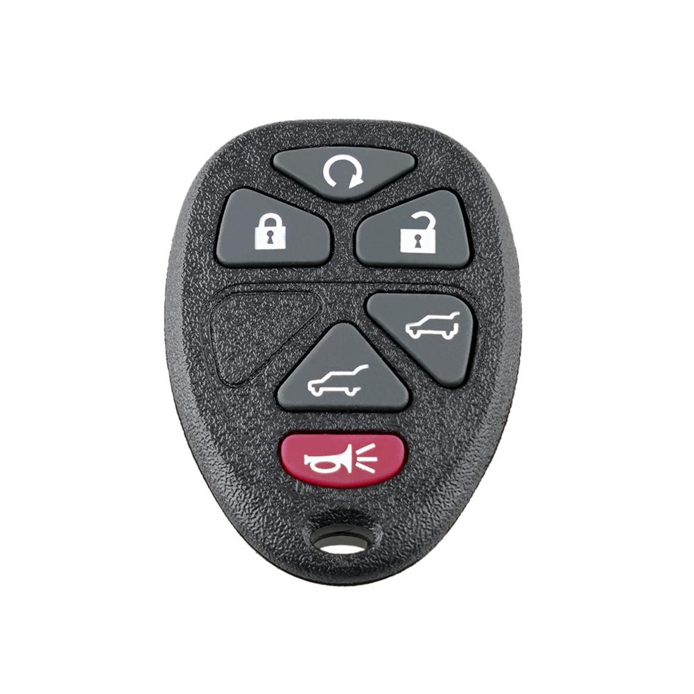 Control remoto de entrada clave 6 botones remoto de la llave de control remoto llave de coche llavero con mando a distancia para Chevrolet Original las llaves del coche.