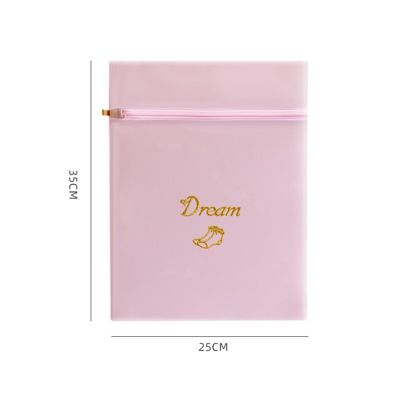 Lingerie Beha Wassen Zakken Ondergoed Anti-Vervorming Filter Mesh Waszak Luxe Waszak Wasmand Wasmachine Zakken: Pink 25-35cm