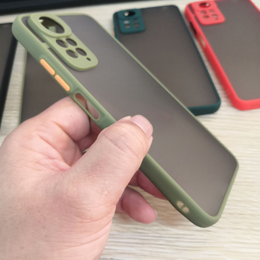 Pele sentir fosco caso duro para xiaomi redmi nota 11 pro 4g 5g nota 11 11s 2022 global à prova de choque macio silicone capa traseira