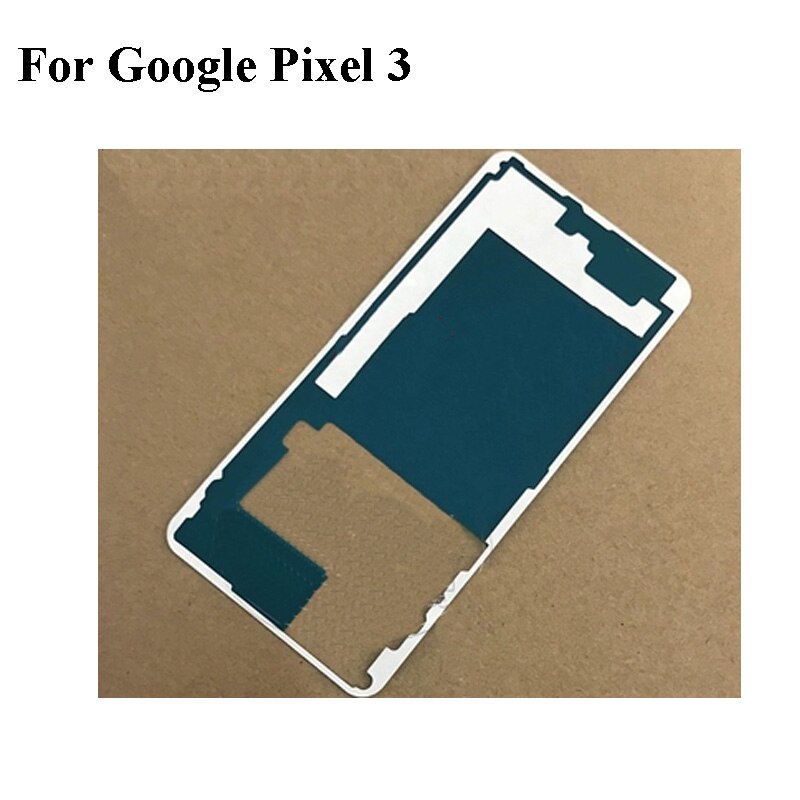 2PCS For Google Pixel 3 Back Battery cover Rear door Bezel 3M Glue Double Sided Adhesive Sticker Tape For Google Pixel 3 Pixel3