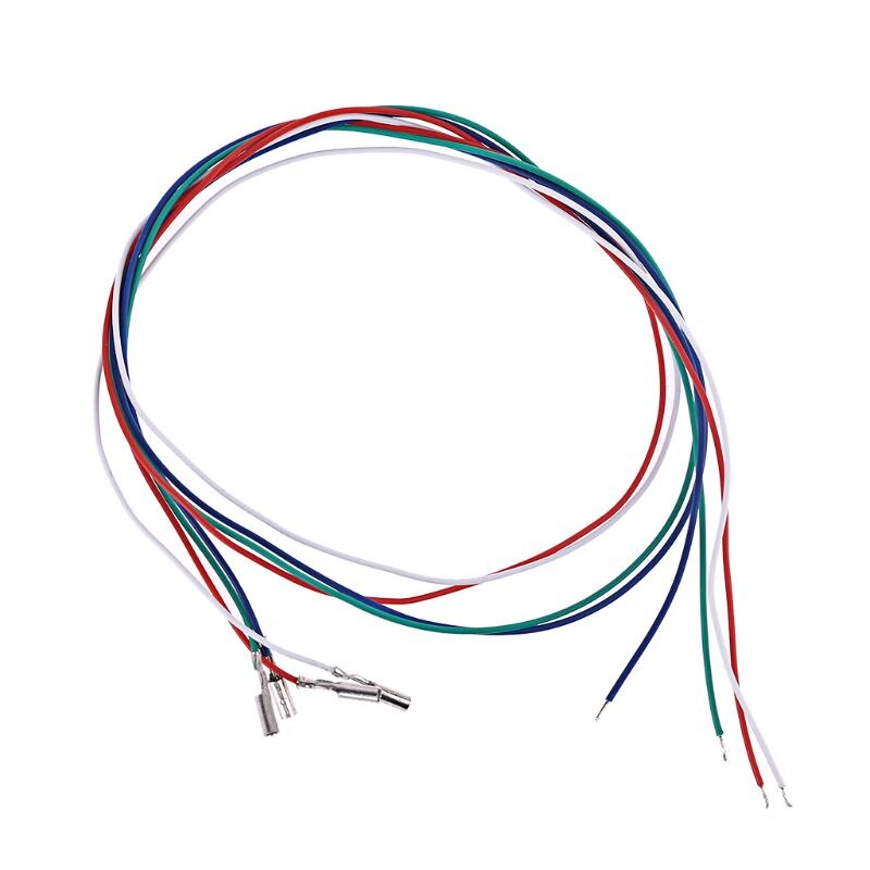 3/4 stk. patron phono-kabel fører headerledninger til pladespiller phono headshell  n58e