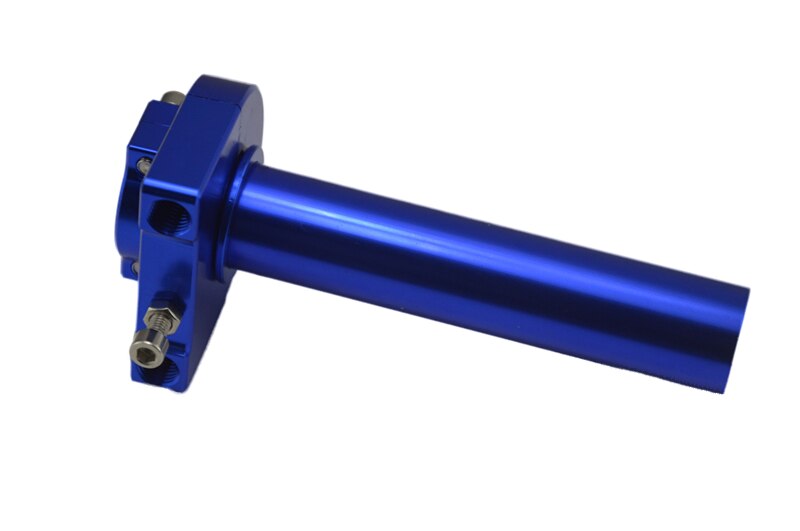Universal Motorcycle 22mm 7/8" CNC Handlebar Black Quick Action Throttle Twist Grips For Pit Dirt Bike Motorcycle Universal: Blue