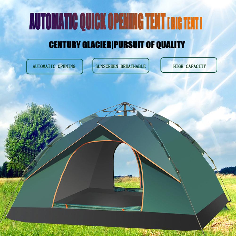 Camping Tent Waterproof 2 Person Easy Setup Tent For Outdoor Hiking Climbing Travel Utomatic Tent