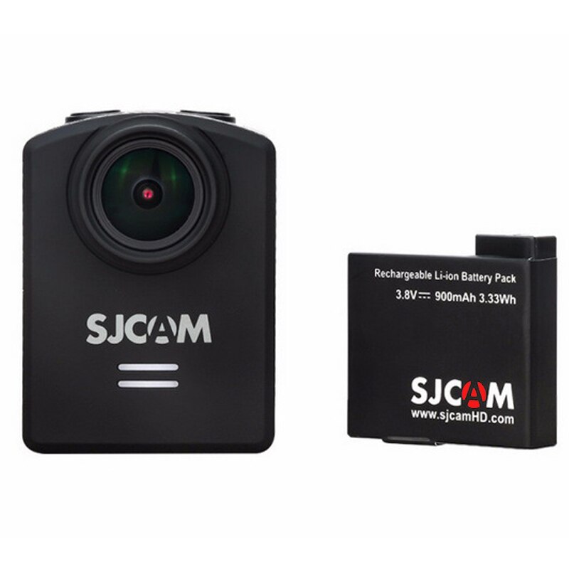 SJCAM-batería recargable de iones de litio para cámara deportiva, 3,8 V, 900mAh, 3.33Wh, color negro, Original, para SJCAM M20, 2 uds.