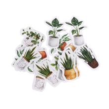 3PCS Scrapbooking Sticker Lovely Fresh Style Leaves Unique DIY Photo Album Decor Scrapbook Sticker for Album Diary DIY