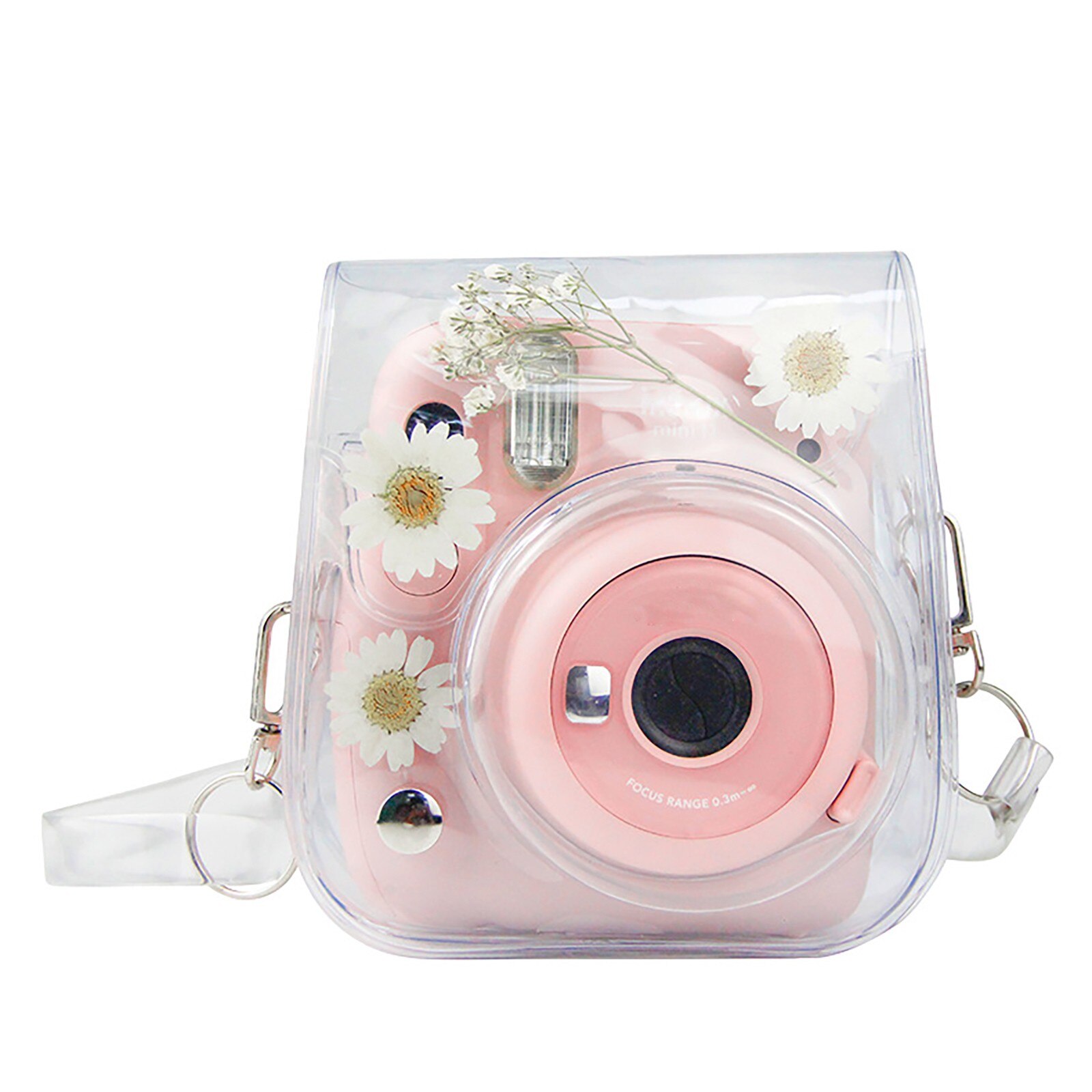 HOT Instax Mini 11 custodia protettiva in cristallo trasparente custodia protettiva per Fuji Fujifilm borsa per fotocamera istantanea Instax Mini 11 accessori