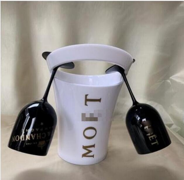 Botte di vino in plastica, 2 tazze 1 barile, stereo Champagne, lavatrice, acrilico bianco: marina militare Blu