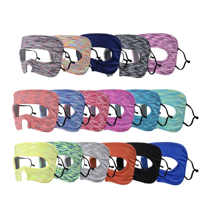 D0ua umweltfreundliche stoff-augenmasken, atmungsaktive abdeckung, kompatibel mit oculus quest 2/, quest 2 und htc vive, augenmaske mit elastischem schweißband