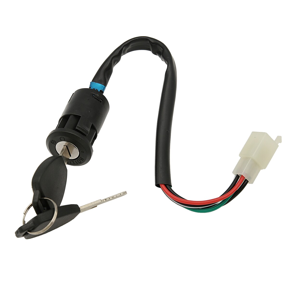 Interruptor Universal para motocicleta ATV, llave de interruptor de encendido para Kawasaki, Suzuki, Yamaha, Honda, bloqueo de manillar de motocicleta