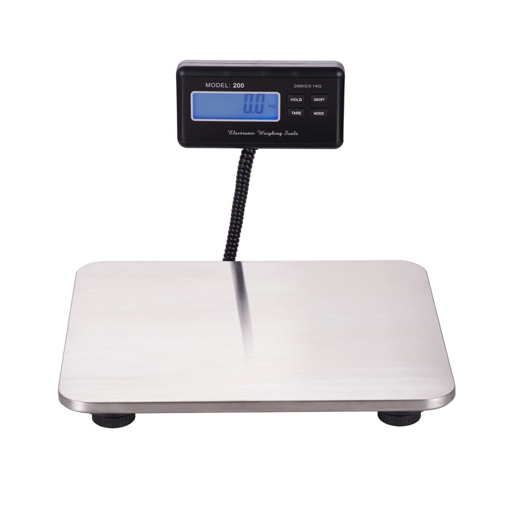 200kg Electronic Balance Digital Postal Scale LCD Floor weighing Scale Stainless steel