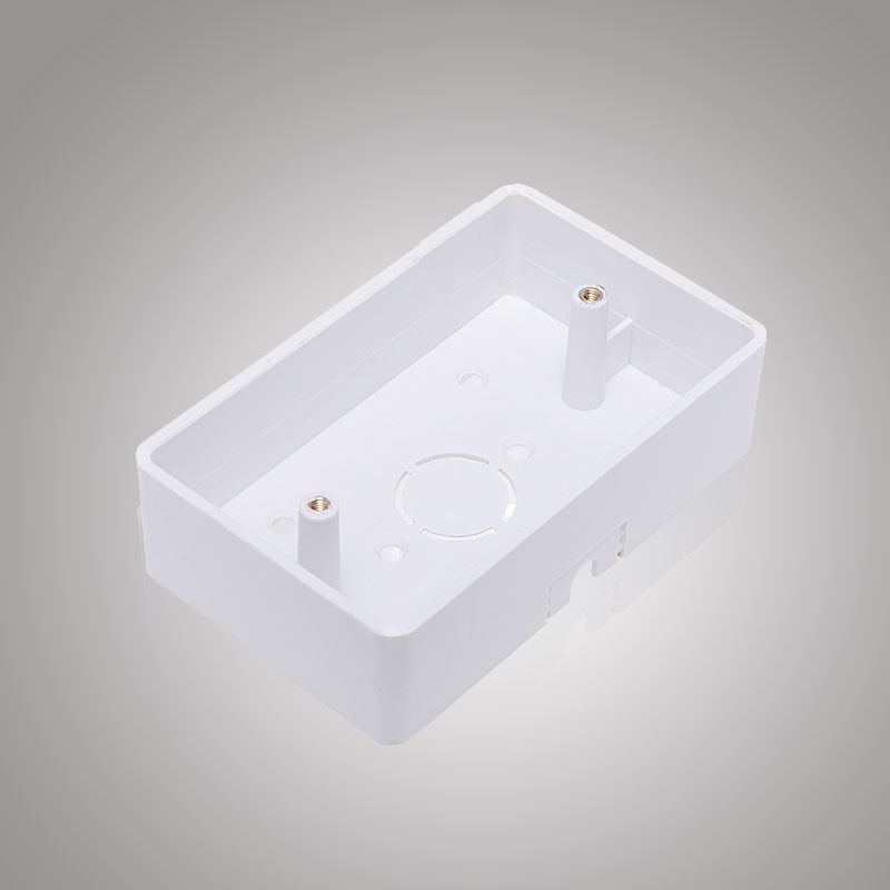 Us 118mm typ kopplingsdosa väggmonterad dosa en eller två strömbrytare uttag wire box