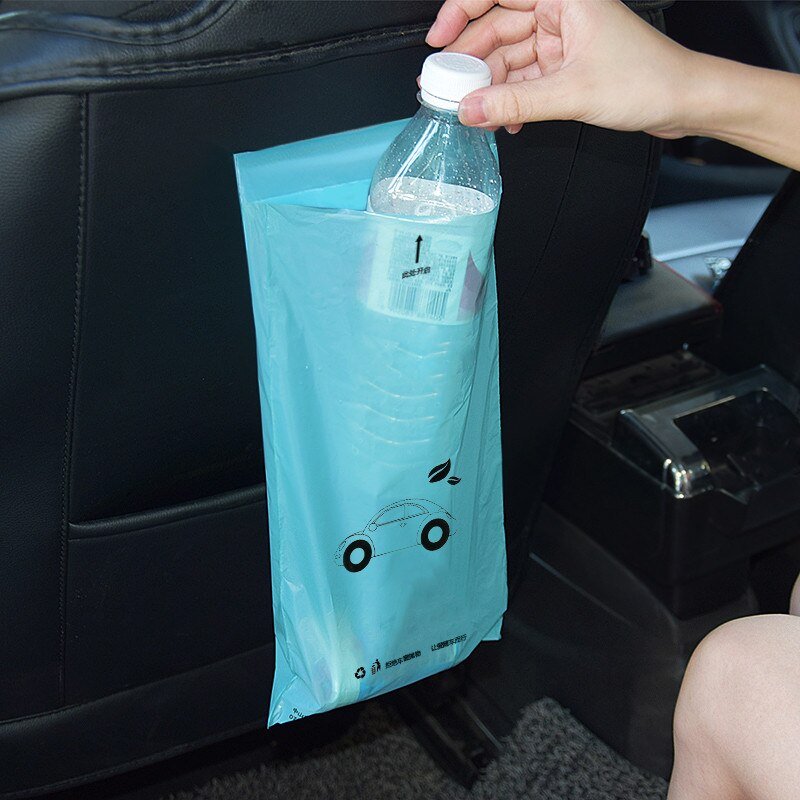 Portable Automotive Waste Storage Car Seat Back Storage Bags Car Trash Garbage Durable Car Auto Garbage Trash Can Rubbish Bags