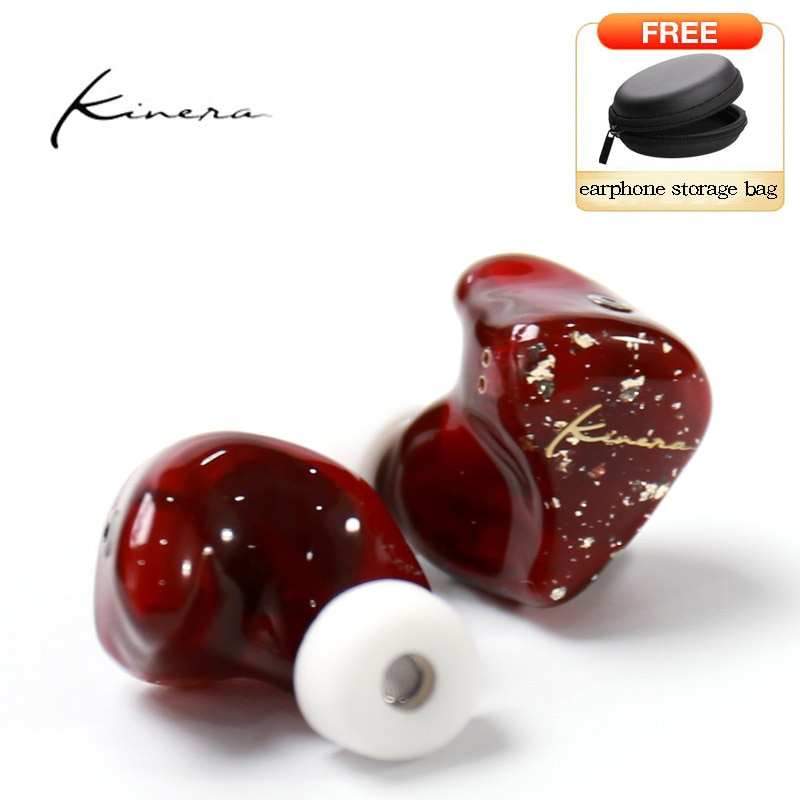 Kinera BD005 Pro Hybrid Technologie Wired Hoofdtelefoon In Ear Sport Monitor Koptelefoon Muziek Hifi Oordopjes Afneembare Kabel Met Microfoon