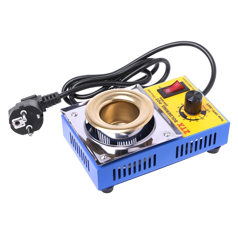 150W Temperature Controlled Soldering Pot Melting Tin Pot Tin Cans With EU Plug