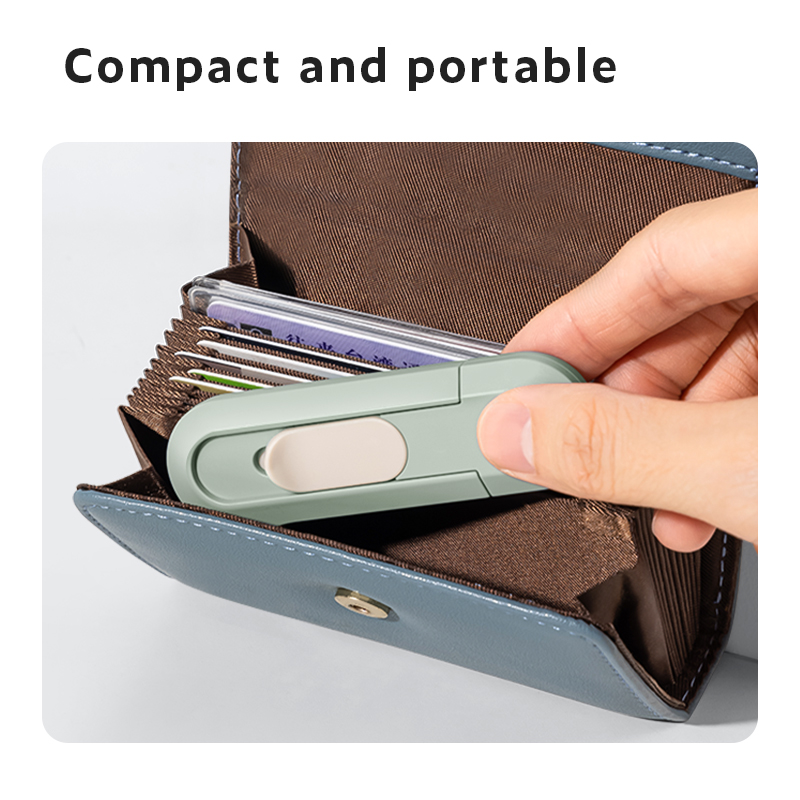 1pcs Portable Mini Paper Cutter Artwork Knife Automatic Rebound Box Opener Pocket Cutter For Home Office School Supplies