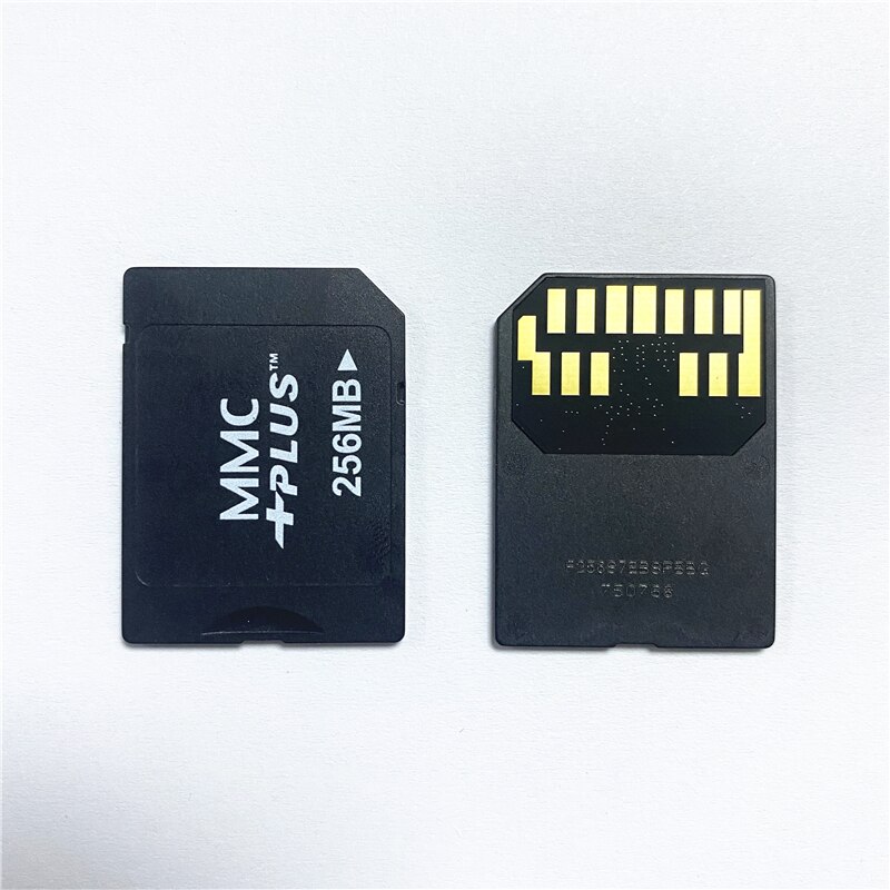 13Pins MultiMedia Card 256MB MMC Plus Memory Card for Old Camera navigation Test card