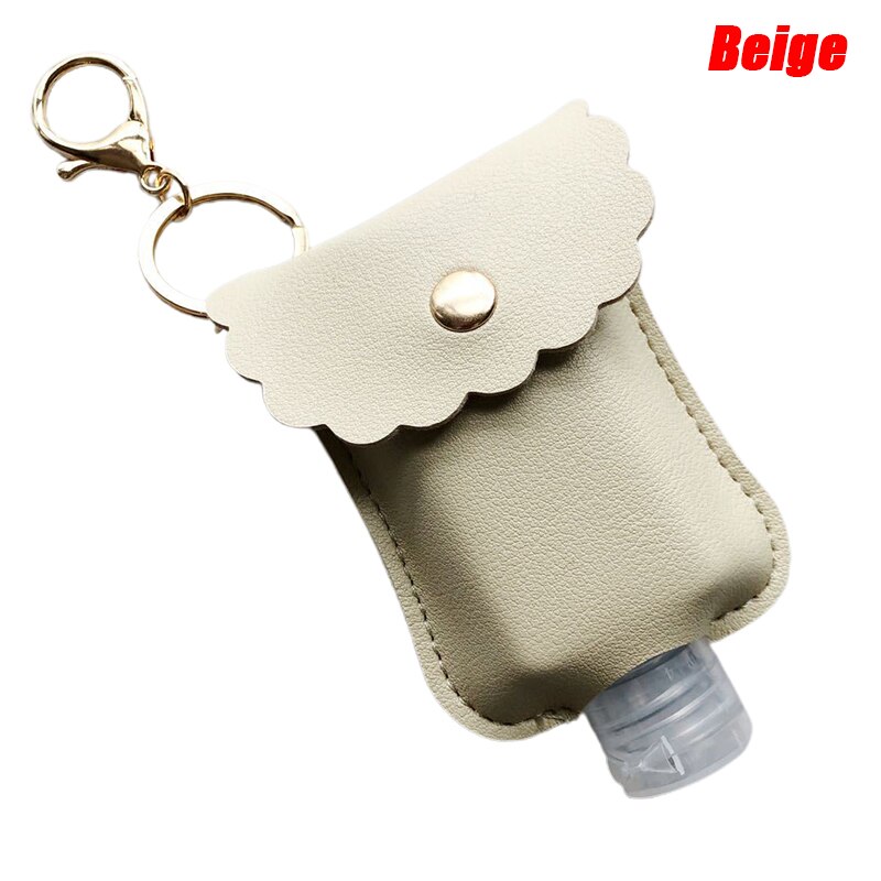 Bouteille de voyage et porte-clés bouteilles vides rechargeables pour désinfectant pour les mains: BG