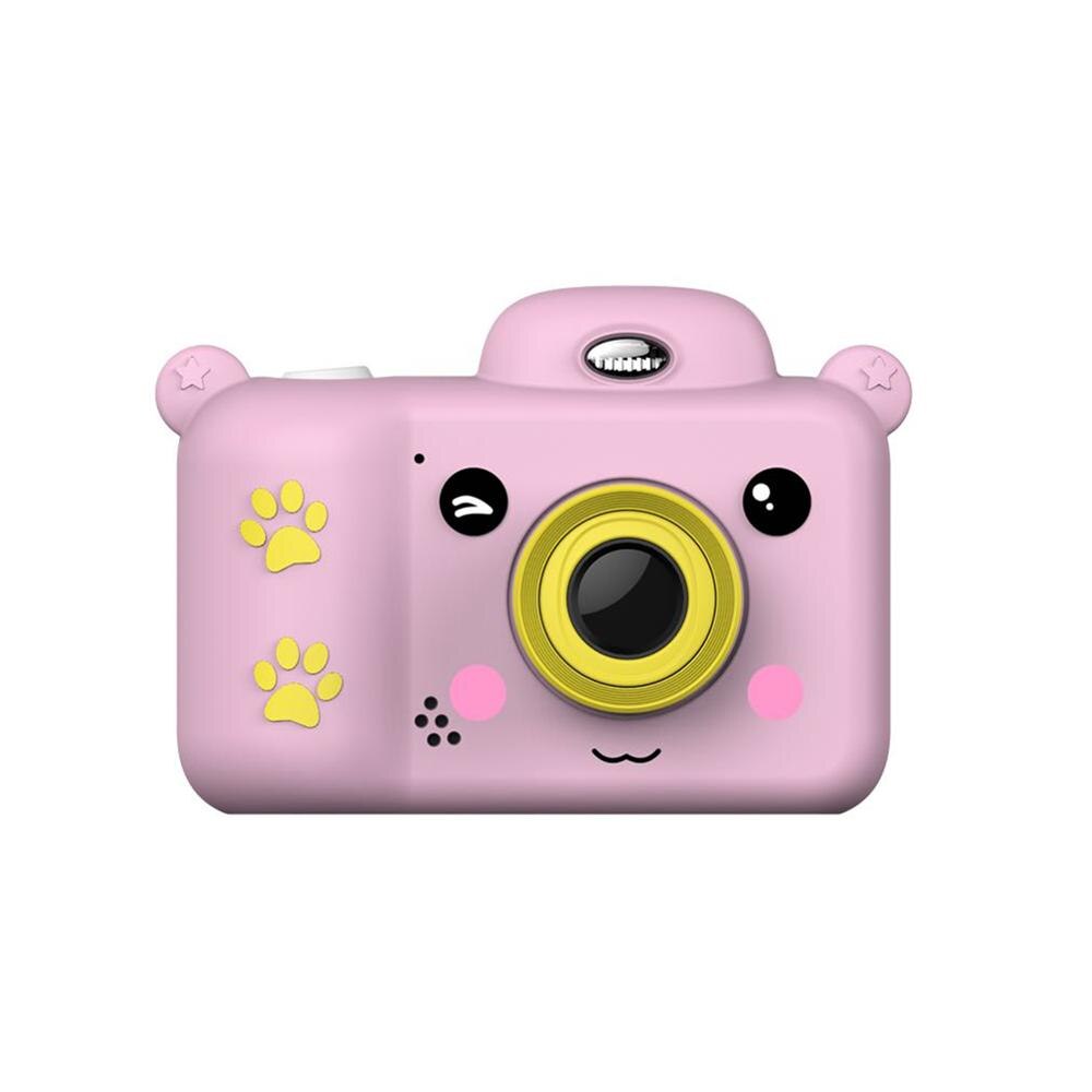 C3 24MP 2.4 "Full Mini Kinderen Digitale Hd Kids Camera Waterdichte Camera Leuke Cartoon Camera Fotografie Voor Kids video Speelgoed: Roze