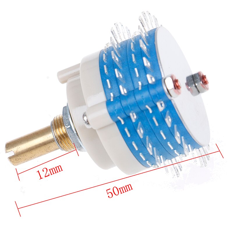 1pc 2- polige 24- staps 2 x 24 draaischakelaar verzwakker volumeregeling diy potmeter