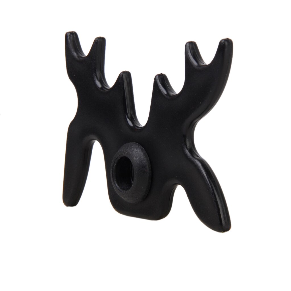 Set Of 2 MOOSE HEAD Pool Cue Stick Bridge 9 Slip-On Spider Bat BLK